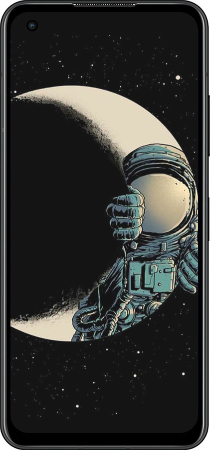 Силиконовый чехол Астронавт для Asus Zenfone 9 - 4134u-2842 изображение 