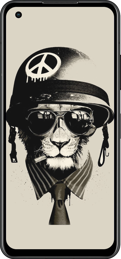 Силиконовый чехол tattoo soldier для Asus Zenfone 9 - 4165u-2842 изображение 