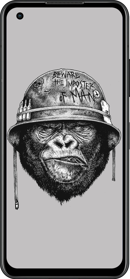 Силиконовый чехол military monkey для Asus Zenfone 9 - 4177u-2842 изображение 