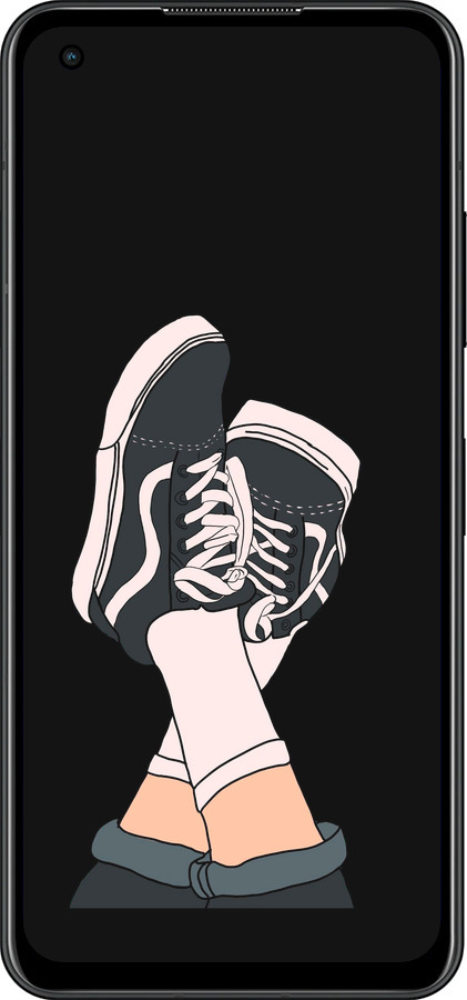 Силіконовий чехол Кеди для Asus Zenfone 9 - 4265u-2842 изображение 