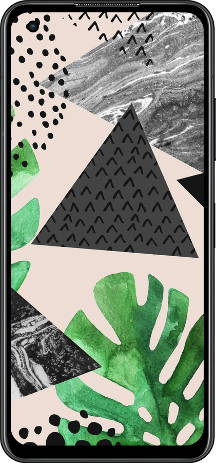 Силіконовий чехол Монстера для Asus Zenfone 9 - 4304u-2842 изображение 