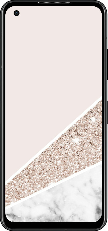 Силиконовый чехол Пастельный мрамор для Asus Zenfone 9 - 4342u-2842 изображение 