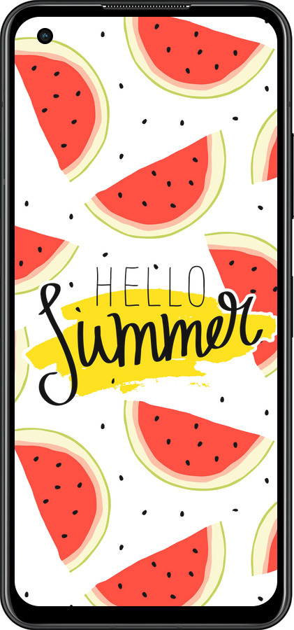 Силиконовый чехол Hello Summer для Asus Zenfone 9 - 4356u-2842 изображение 