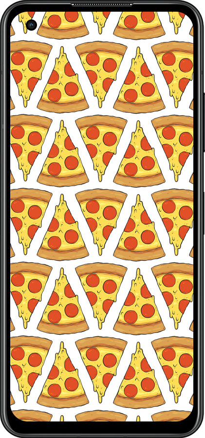 Силиконовый чехол Пицца для Asus Zenfone 9 - 4408u-2842 изображение 