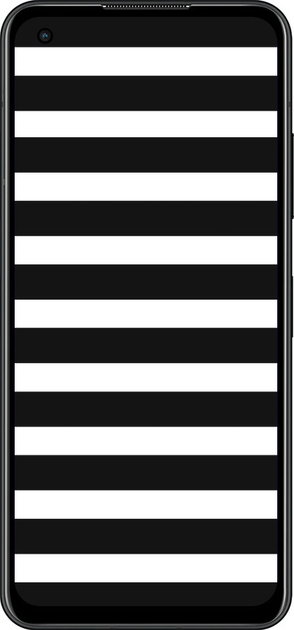 Силиконовый чехол Черно-белые полосы для Asus Zenfone 9 - 4461u-2842 изображение 