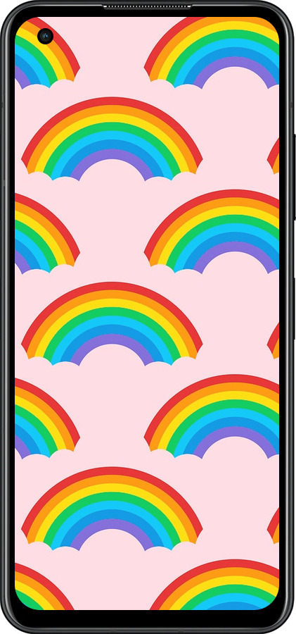 Силиконовый чехол Rainbows для Asus Zenfone 9 - 4478u-2842 изображение 