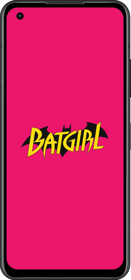 Силиконовый чехол bat girl для Asus Zenfone 9 - 4533u-2842 изображение 