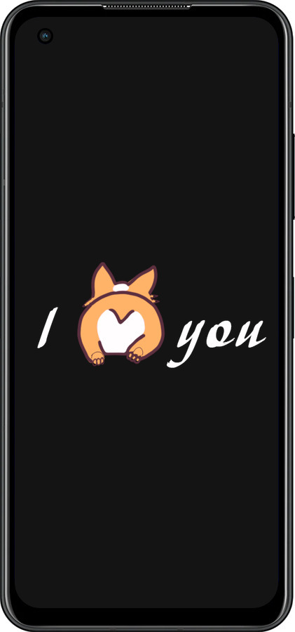 Силиконовый чехол Люблю для Asus Zenfone 9 - 4586u-2842 изображение 