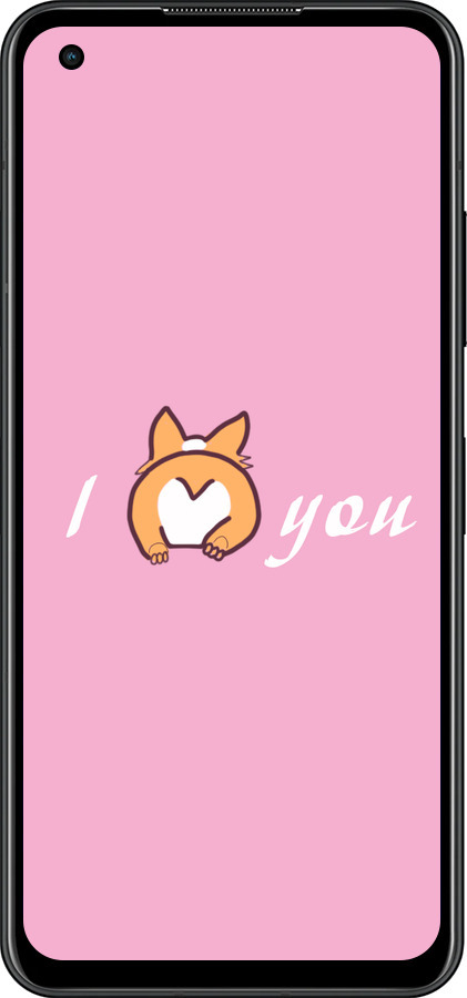 Силиконовый чехол Люблю1 для Asus Zenfone 9 - 4587u-2842 изображение 