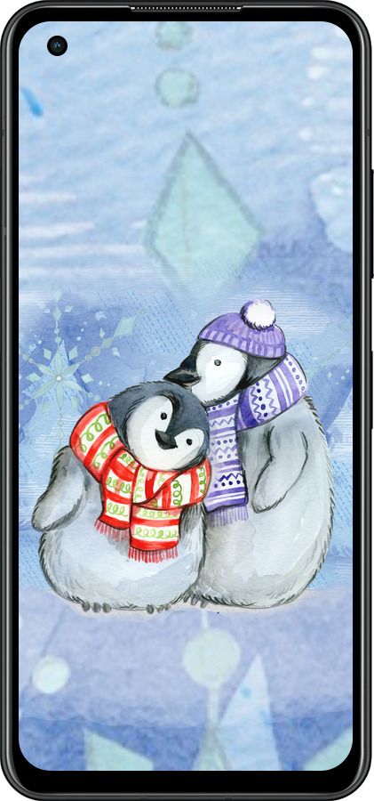 Силиконовый чехол Новогодний 5 для Asus Zenfone 9 - 4618u-2842 изображение 