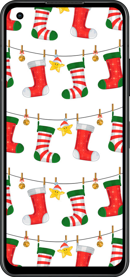 Силиконовый чехол Новогодний 9 для Asus Zenfone 9 - 4622u-2842 изображение 