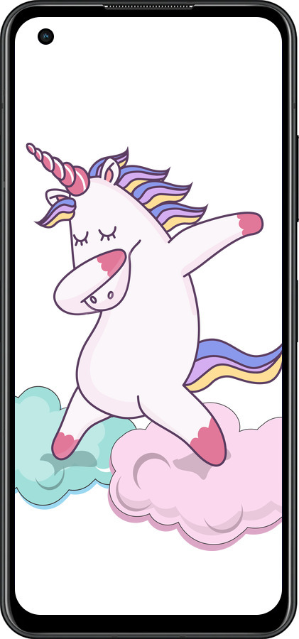 Силиконовый чехол Единорог для Asus Zenfone 9 - 4702u-2842 изображение 