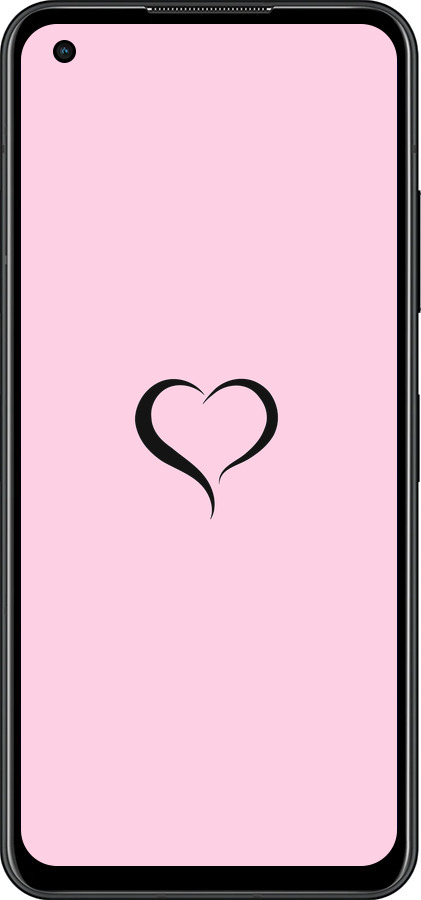 Силіконовий чехол Серце 1 для Asus Zenfone 9 - 4730u-2842 изображение 