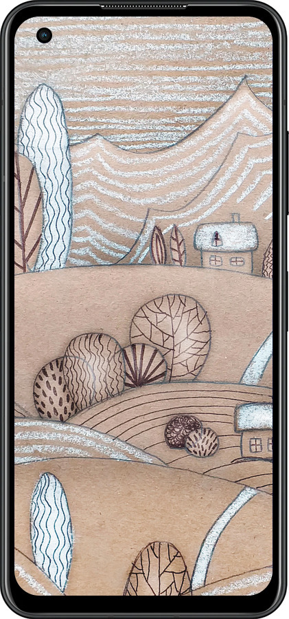 Силиконовый чехол Сказочные холмы для Asus Zenfone 9 - 4749u-2842 изображение 