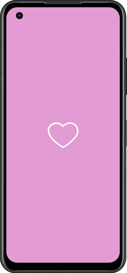 Силиконовый чехол Сердце 2 для Asus Zenfone 9 - 4863u-2842 изображение 