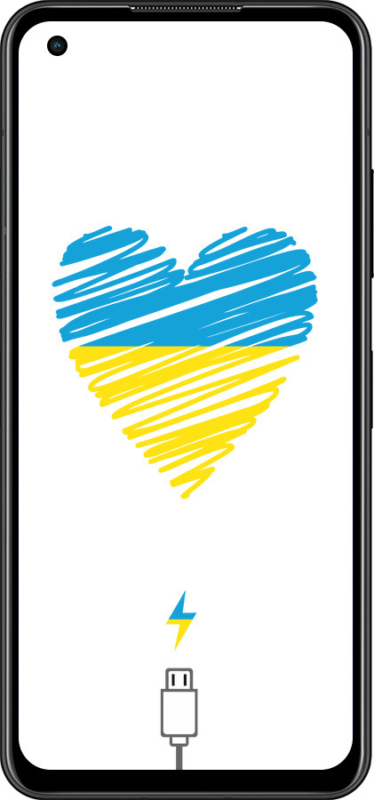 Силиконовый чехол Подзарядка сердца v2 для Asus Zenfone 9 - 5295u-2842 изображение 