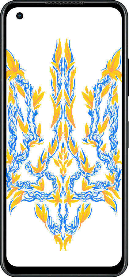 Силиконовый чехол Герб Украины v3 для Asus Zenfone 9 - 5313u-2842 изображение 