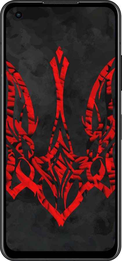 Силиконовый чехол Герб Украины v4 для Asus Zenfone 9 - 5319u-2842 изображение 