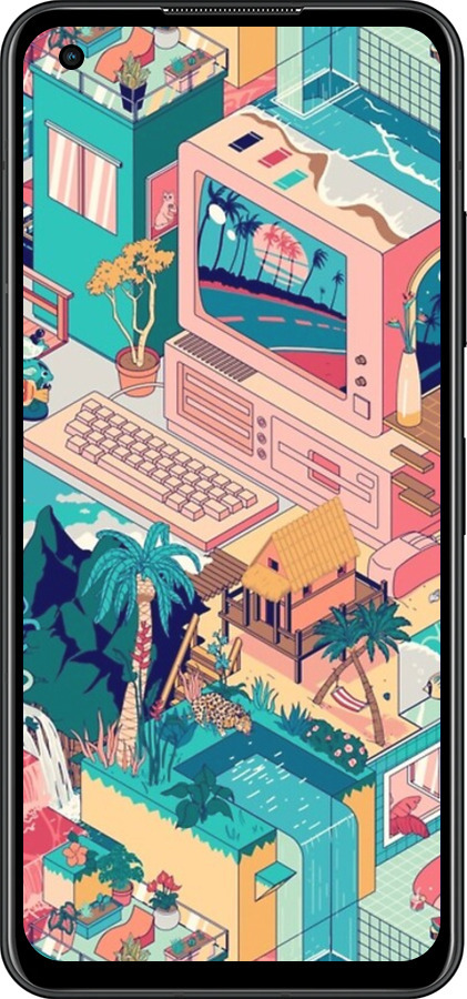 Силиконовый чехол № 5393 для Asus Zenfone 9 - 5393u-2842 изображение 