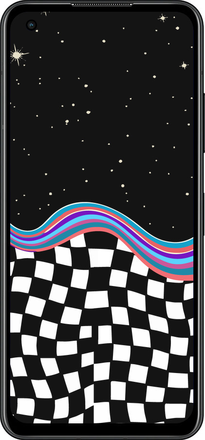 Силиконовый чехол Абстрактный космос для Asus Zenfone 9 - 5512u-2842 изображение 