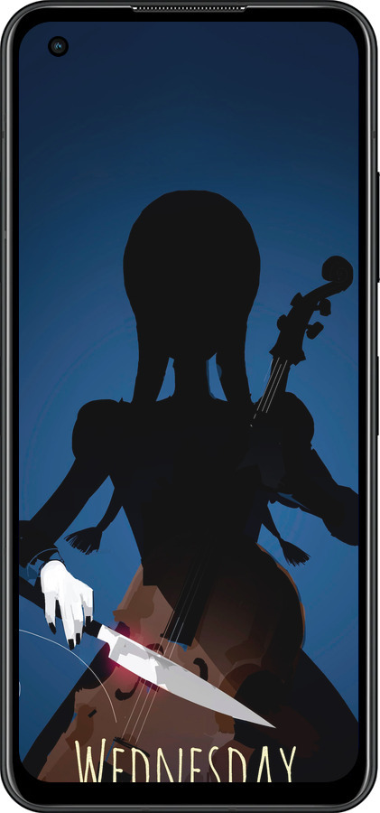 Силиконовый чехол Wednesday для Asus Zenfone 9 - 5515u-2842 изображение 