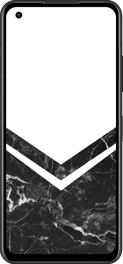 Силиконовый чехол Мраморный шеврон для Asus Zenfone 9 - 5570u-2842 изображение 