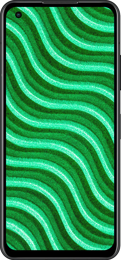 Силиконовый чехол Волнистые линии для Asus Zenfone 9 - 5578u-2842 изображение 