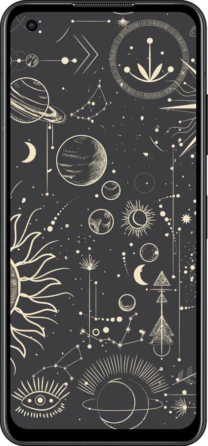 Силиконовый чехол Фаза луны для Asus Zenfone 9 - 5605u-2842 изображение 