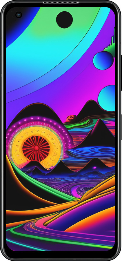 Силиконовый чехол Абстракция v3 для Asus Zenfone 9 - 5620u-2842 изображение 