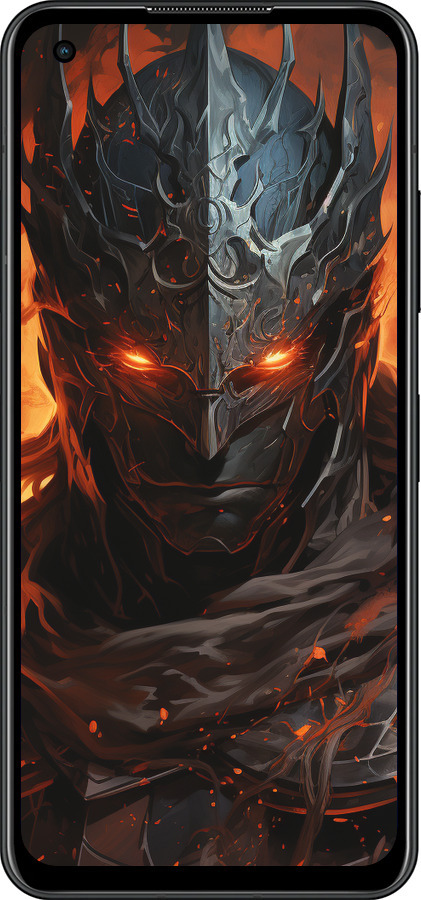 Силиконовый чехол Темный рыцарь для Asus Zenfone 9 - 5650u-2842 изображение 