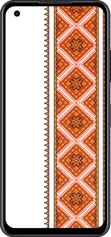 Силиконовый чехол Вышиванка 25 для Asus Zenfone 9 - 593u-2842 изображение 