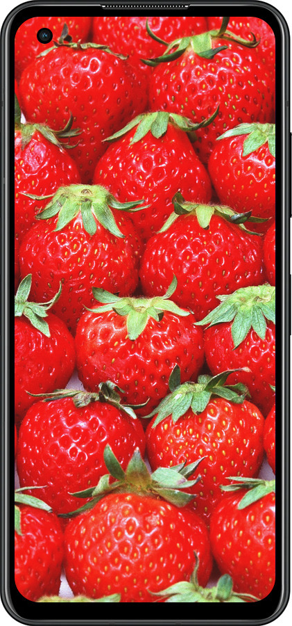 Силиконовый чехол Клубника для Asus Zenfone 9 - 6020u-2842 изображение 