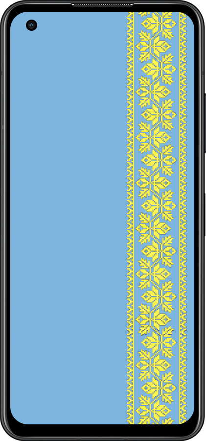 Силиконовый чехол Вышиванка 33 для Asus Zenfone 9 - 602u-2842 изображение 