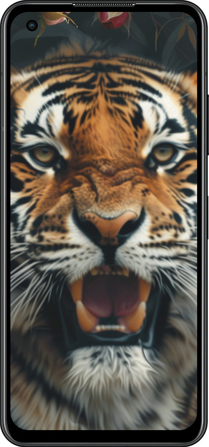 Силиконовый чехол Тигровое величие для Asus Zenfone 9 - 6080u-2842 изображение 