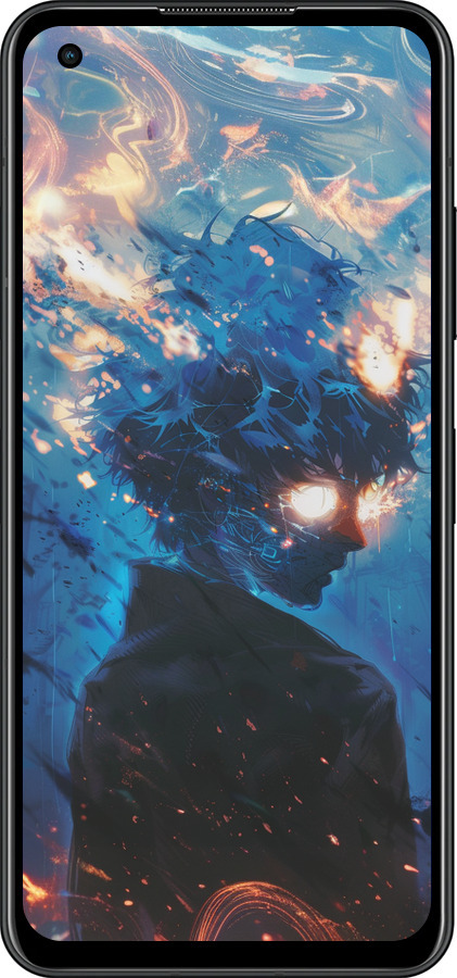 Силиконовый чехол Сатору Годжо для Asus Zenfone 9 - 6129u-2842 изображение 