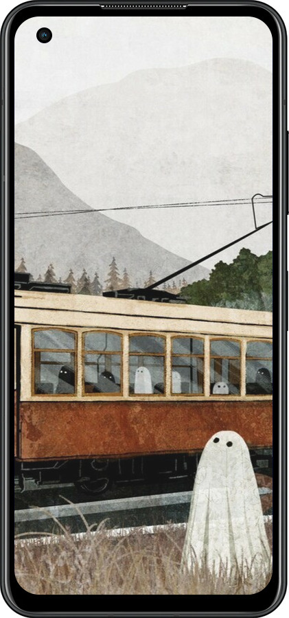 Силиконовый чехол Призрак 2 для Asus Zenfone 9 - 6247u-2842 изображение 