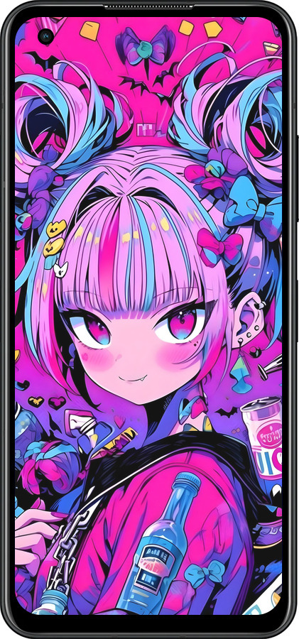 Силиконовый чехол Аниме милаха для Asus Zenfone 9 - 6314u-2842 изображение 