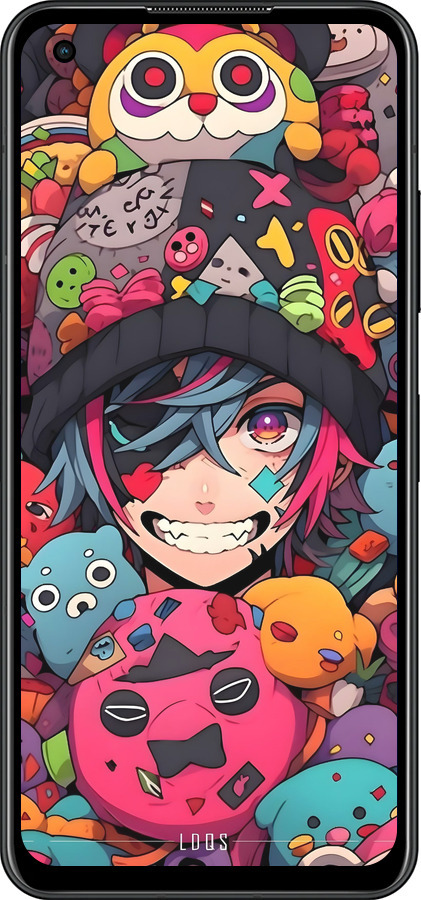 Силиконовый чехол Аниме парень для Asus Zenfone 9 - 6317u-2842 изображение 