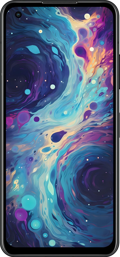 Силиконовый чехол Арт акварель для Asus Zenfone 9 - 6329u-2842 изображение 