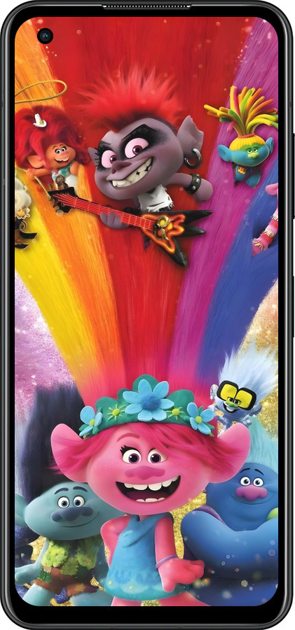 Силиконовый чехол Троли для Asus Zenfone 9 - 6343u-2842 изображение 