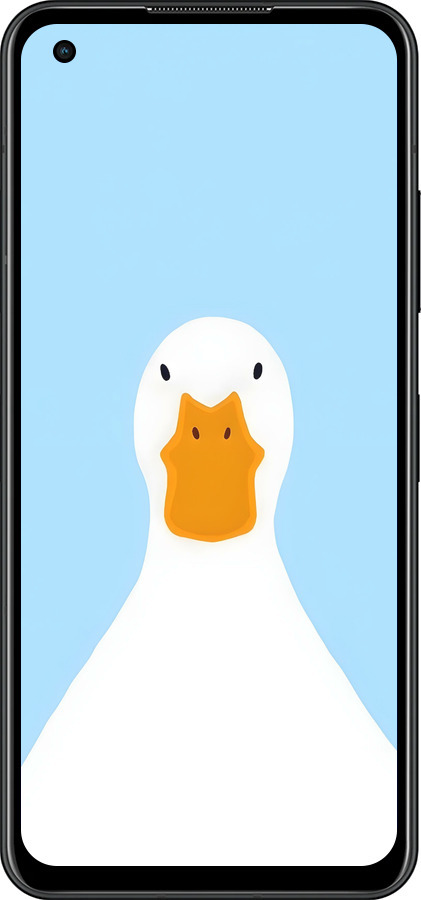 Силіконовий чехол Гусак для Asus Zenfone 9 - 6350u-2842 изображение 