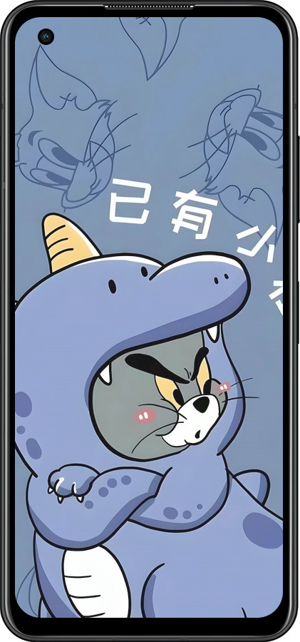 Силиконовый чехол Том и джерри 1 для Asus Zenfone 9 - 6358u-2842 изображение 