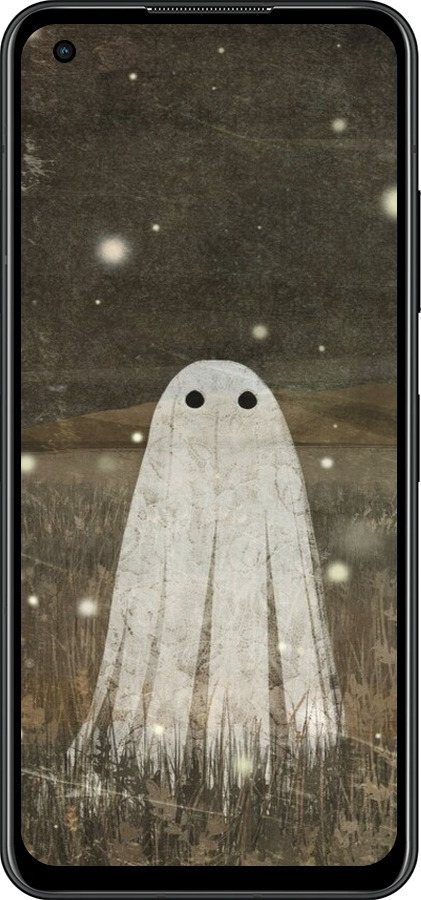 Силиконовый чехол Привидение и светлячки для Asus Zenfone 9 - 6406u-2842 изображение 