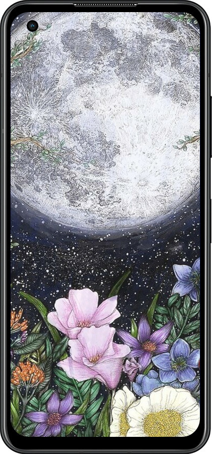 Силиконовый чехол Полночь в саду II для Asus Zenfone 9 - 6424u-2842 изображение 