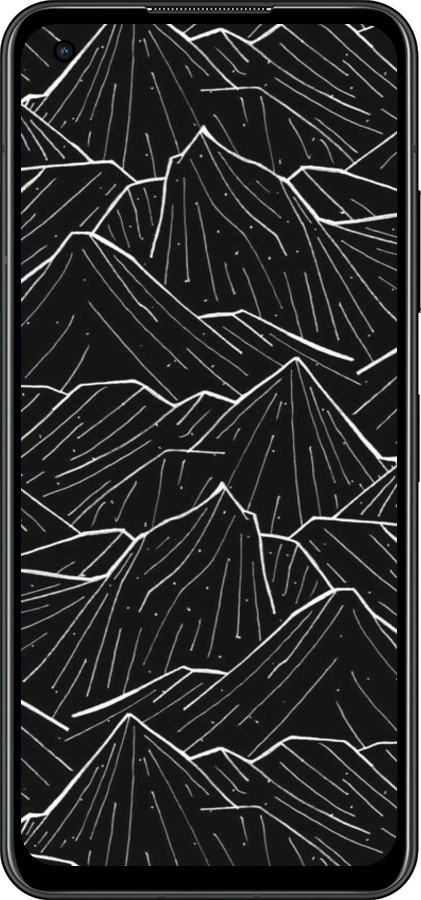 Силиконовый чехол С изображением Темных гор для Asus Zenfone 9 - 6489u-2842 изображение 