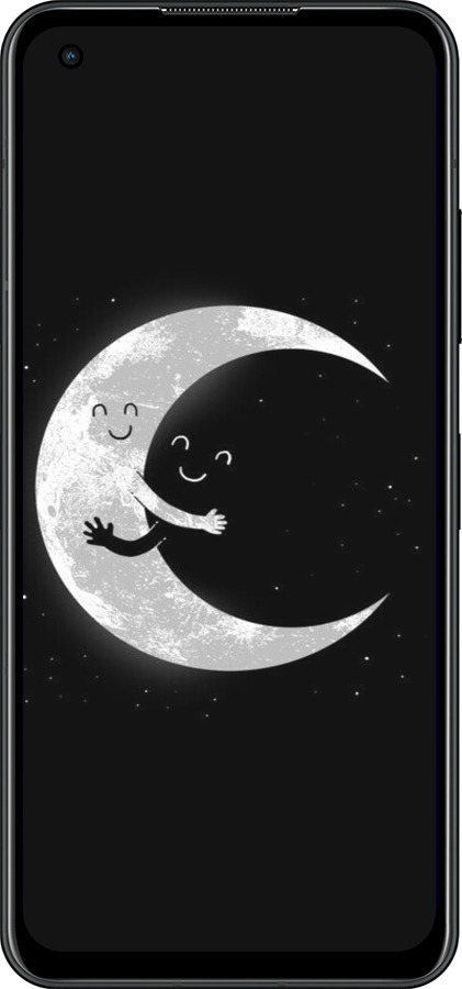 Силиконовый чехол Лунные объятия для Asus Zenfone 9 - 6508u-2842 изображение 