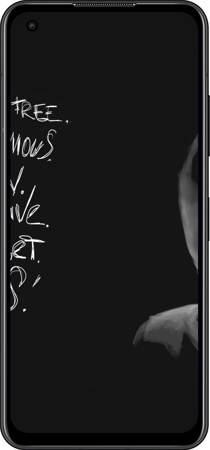 Силиконовый чехол Анонимус для Asus Zenfone 9 - 832u-2842 изображение 