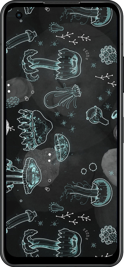 Силиконовый чехол Медузы для Asus Zenfone 9 - 906u-2842 изображение 