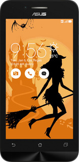 Силиконовый чехол Ведьма на метле для Asus ZenFone Go ZC451TG - 1184u-276 изображение 