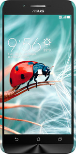 3D пластиковый матовый чехол Божья коровка для Asus Zenfone Go ZC500TG - 6049m-160 изображение 